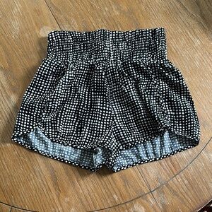 Women’s High Waisted Polka Dot Athletic Shorts